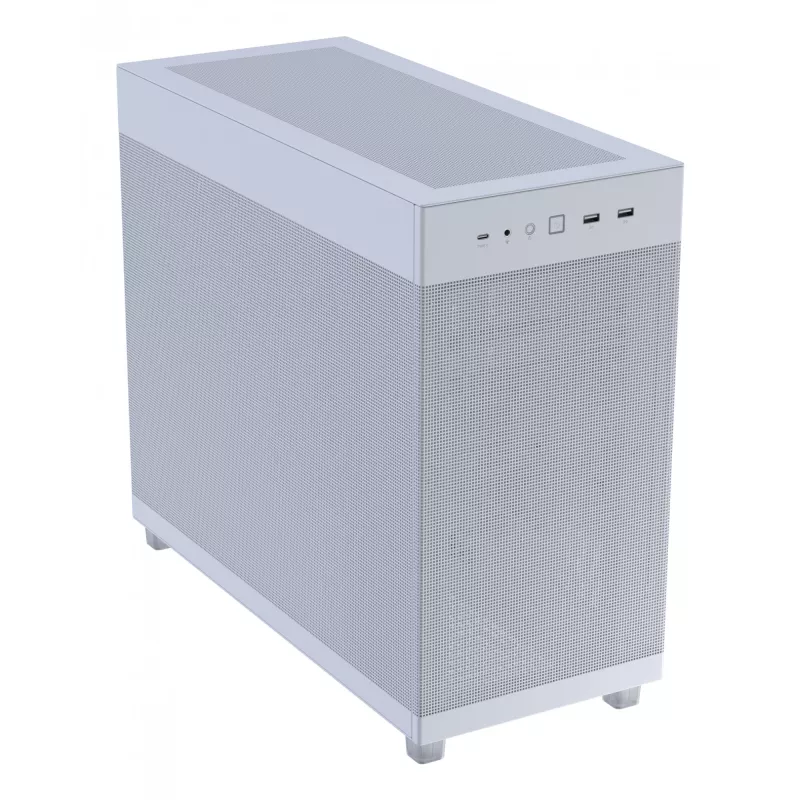PC case ASUS PRIME AP303 Mesh Midi Tower White — ATX/Micro ATX/Mini-ITX, GPU up to 36 cm, PSU up to 18 cm, CPU cooler height 16.5 cm