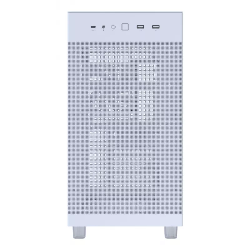 PC case ASUS PRIME AP303 Mesh Midi Tower White — ATX/Micro ATX/Mini-ITX, GPU up to 36 cm, PSU up to 18 cm, CPU cooler height 16.5 cm