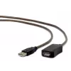 GEMBIRD Active USB 2.0 Extension Cable, 10m - Black