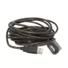 GEMBIRD Active USB 2.0 Extension Cable, 10m - Black