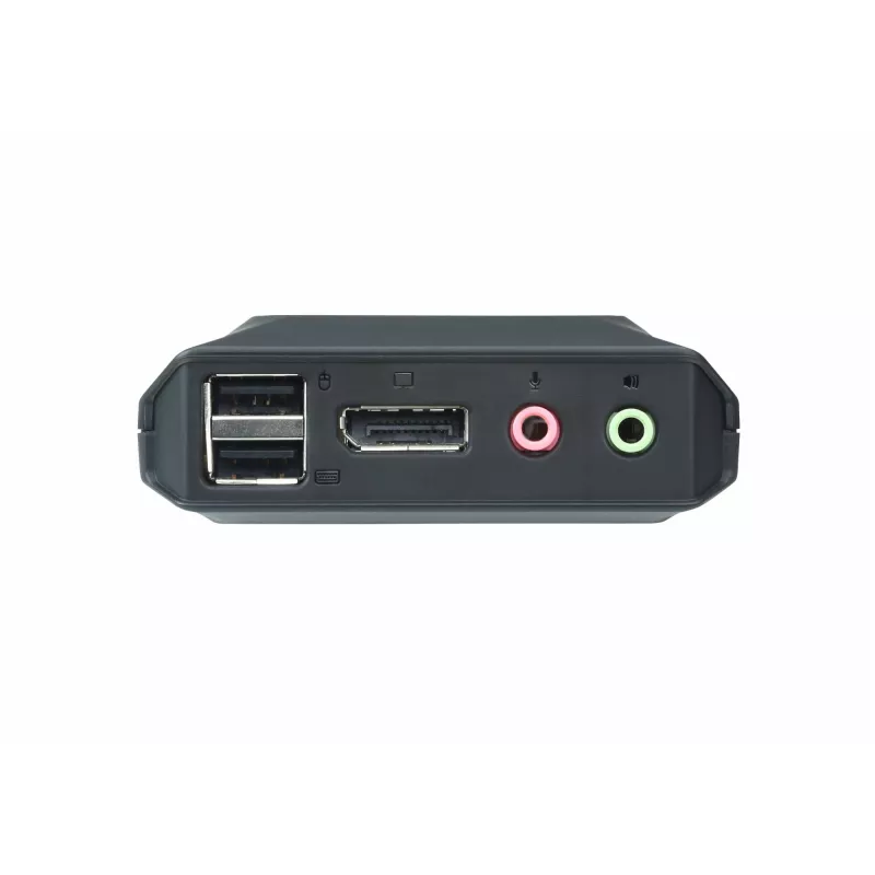 KVM switch ATEN CS22DP-AT 2-port USB DisplayPort, 4K@30Hz, USB-A console, audio, 1.2 m cable