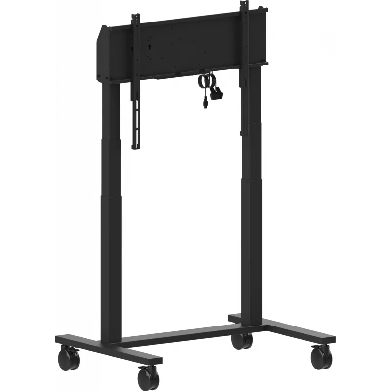 iiyama MD-CAR2031-B1 Electric Floor Lift on Wheels for Displays 55–105 inch, max 120 kg, VESA 800x600, height 850–1800 mm, Black