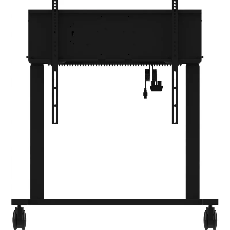 iiyama MD-CAR2031-B1 Electric Floor Lift on Wheels for Displays 55–105 inch, max 120 kg, VESA 800x600, height 850–1800 mm, Black