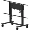 iiyama MD-CAR2031-B1 Electric Floor Lift on Wheels for Displays 55–105 inch, max 120 kg, VESA 800x600, height 850–1800 mm, Black