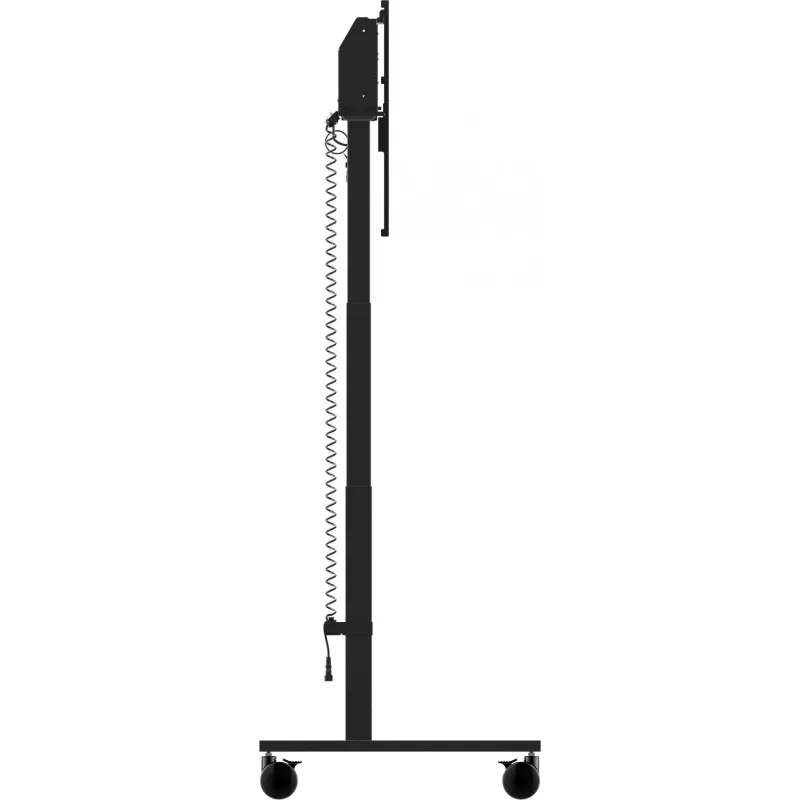 iiyama MD-CAR2031-B1 Electric Floor Lift on Wheels for Displays 55–105 inch, max 120 kg, VESA 800x600, height 850–1800 mm, Black