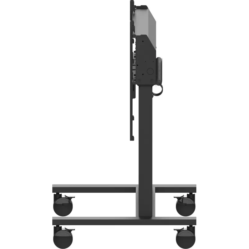 iiyama MD-CAR2031-B1 Electric Floor Lift on Wheels for Displays 55–105 inch, max 120 kg, VESA 800x600, height 850–1800 mm, Black