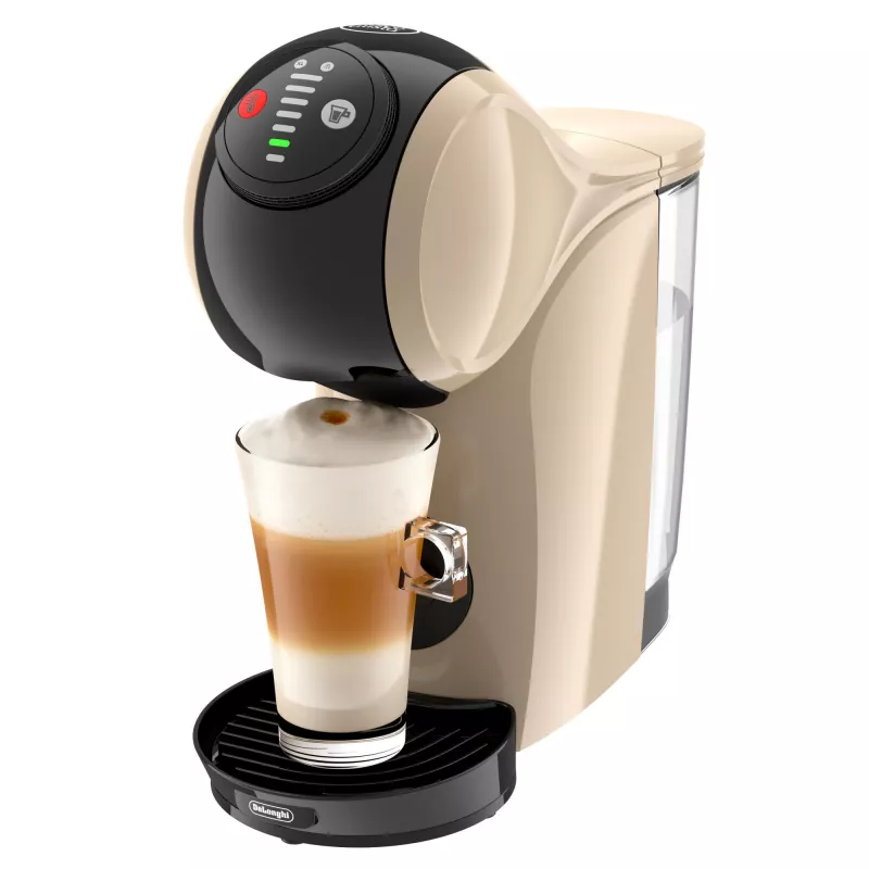 Capsule coffee machine De’Longhi Genio S — 0.8 L water tank, 15 bar, countertop, taupe