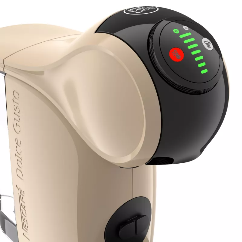 Capsule coffee machine De’Longhi Genio S — 0.8 L water tank, 15 bar, countertop, taupe