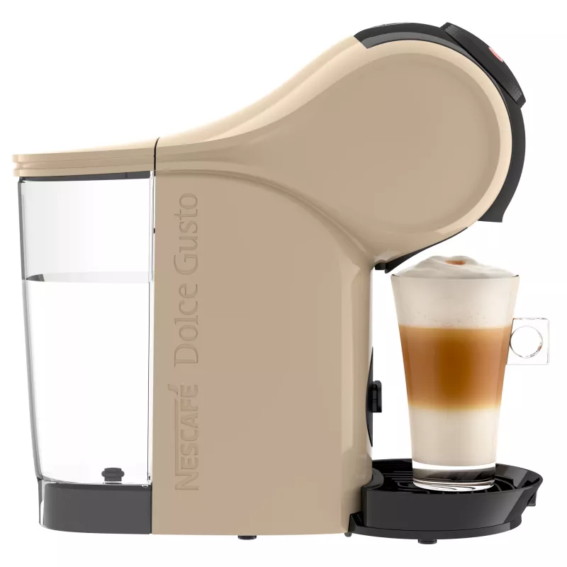 Capsule coffee machine De’Longhi Genio S — 0.8 L water tank, 15 bar, countertop, taupe