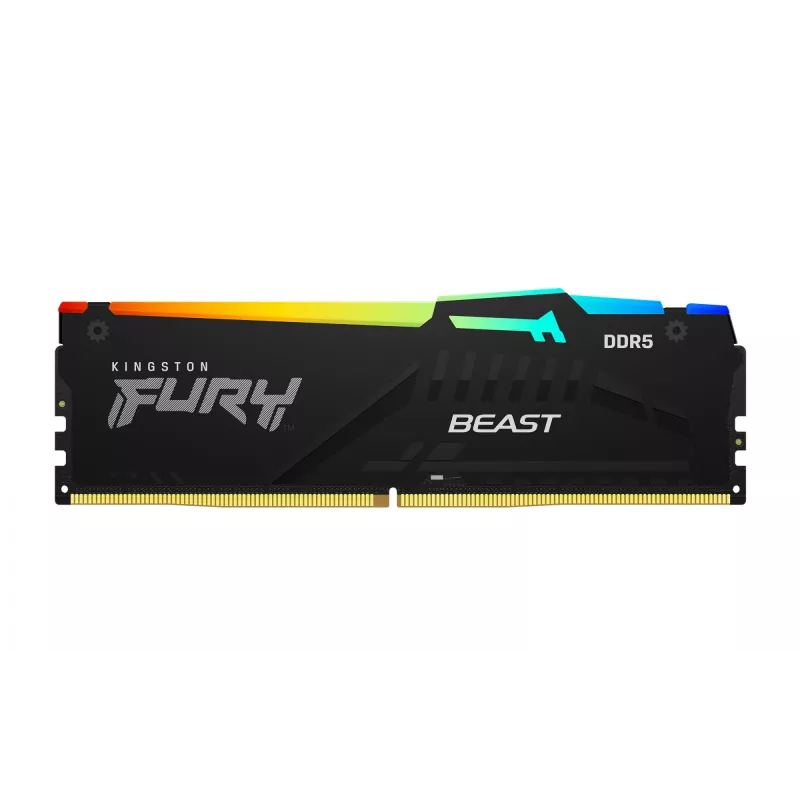 Kingston Technology FURY Beast 16GB 5200MT/s DDR5 CL40 DIMM (Kit of 2) RGB