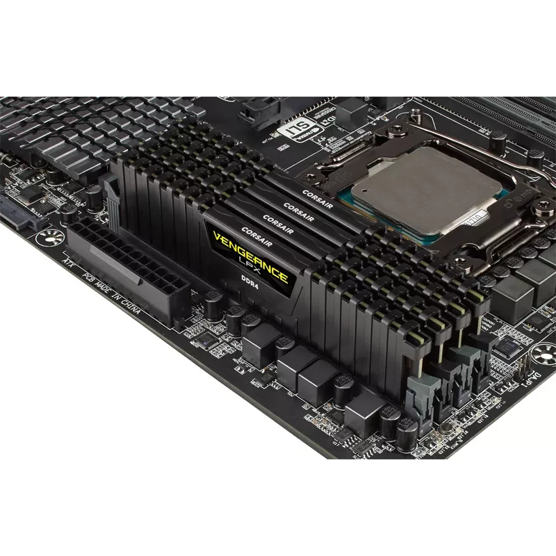 CORSAIR Memory 32GB DDR4 2666MHz Kit 4 DIMM C16 Vengeance Low Profilex Speicherkit