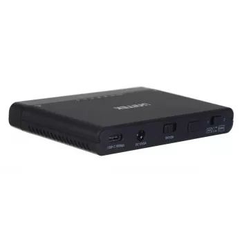 USB-C hub Unitek S1222A SolidForce+ — HDMI 4K, Ethernet, SATA III, 10 Gbit/s, aluminium housing, black