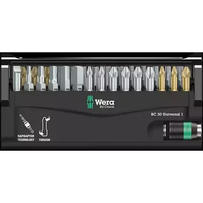 Screwdriver Bit Set Wera 05056440001 29 pc(s)