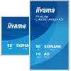 Monitor iiyama LH5581UHSG-1AG 54.6 inch Interactive flat panel 4K Ultra HD 3840 x 2160