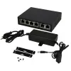 PULSAR Gigabit PoE Switch SG-64 — 4 PoE Ports, 2 Uplink Ports