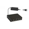 PULSAR Gigabit PoE Switch SG-64 — 4 PoE Ports, 2 Uplink Ports