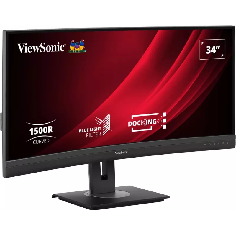 Viewsonic VG3456C computer monitor 86.4 cm (34 inch) 3440 x 1440 pixels UltraWide Quad HD LED Black