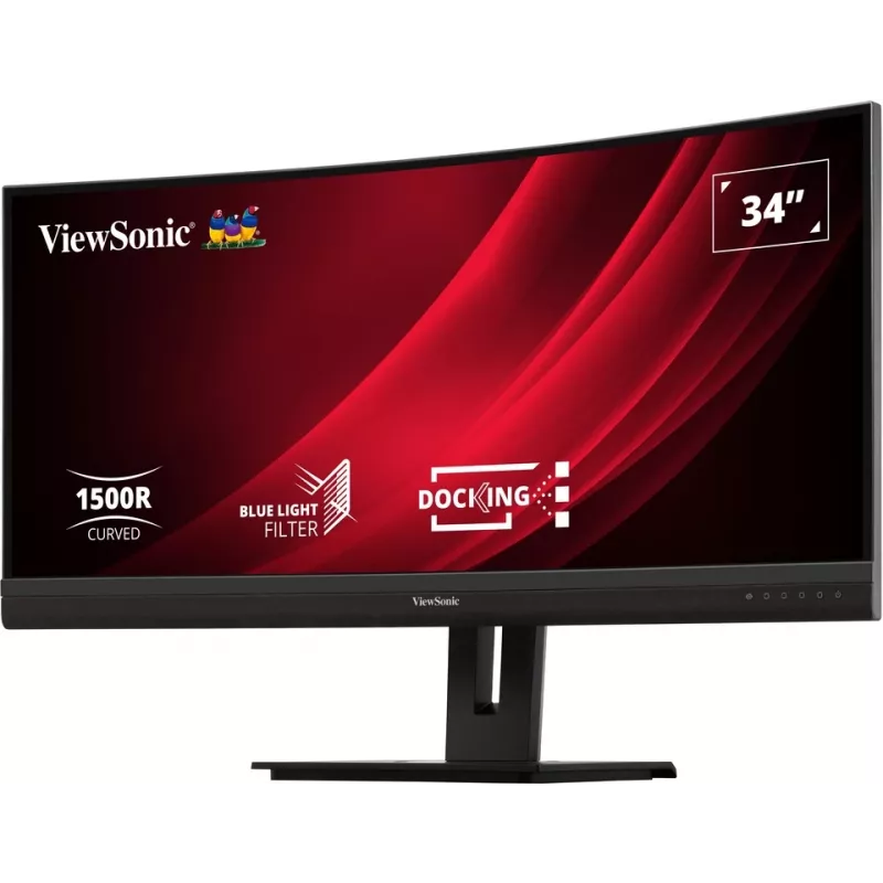 Viewsonic VG3456C computer monitor 86.4 cm (34 inch) 3440 x 1440 pixels UltraWide Quad HD LED Black