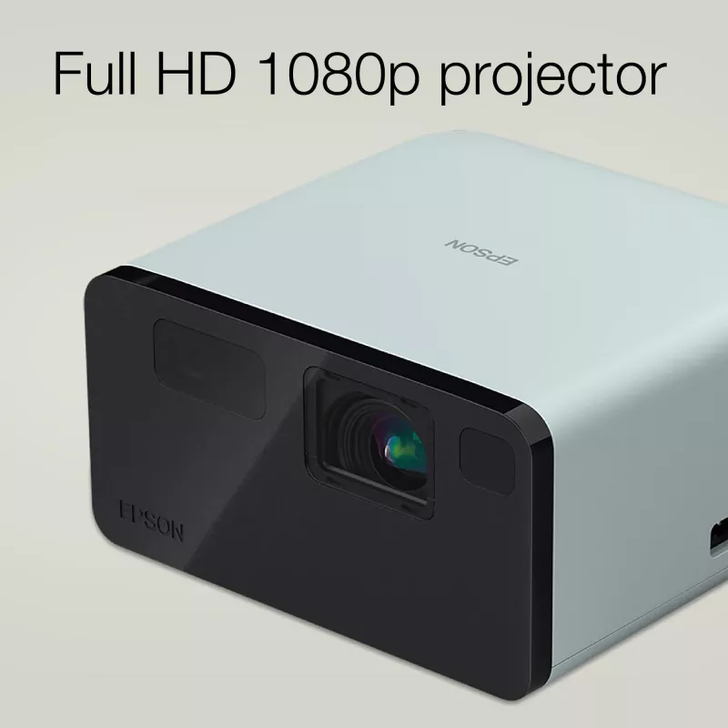 Epson EF-21G Standard throw projector 3LCD 1080p (1920x1080) Black, Green