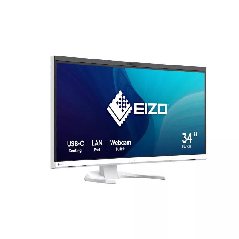EIZO FlexScan EV3450XC-WT computer monitor 86.6 cm (34.1 inch) 3440 x 1440 pixels UltraWide Quad HD LCD White
