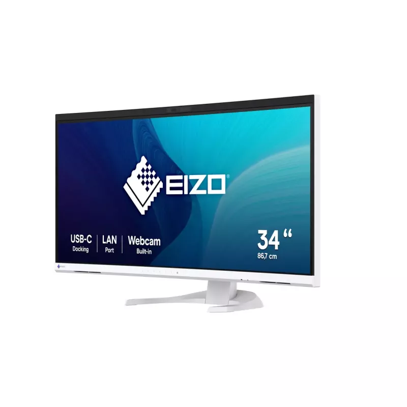 EIZO FlexScan EV3450XC-WT computer monitor 86.6 cm (34.1 inch) 3440 x 1440 pixels UltraWide Quad HD LCD White