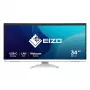 EIZO FlexScan EV3450XC-WT computer monitor 86.6 cm (34.1 inch) 3440 x 1440 pixels UltraWide Quad HD LCD White