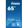 iiyama LH6560UHS-B2AG Signage Display Digital A-board 163.8 cm (64.5 inch) LED Wi-Fi 500 cd/m² 4K Ultra HD Black Built-in processor Android 11 24/7