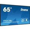 iiyama LH6560UHS-B2AG Signage Display Digital A-board 163.8 cm (64.5 inch) LED Wi-Fi 500 cd/m² 4K Ultra HD Black Built-in processor Android 11 24/7