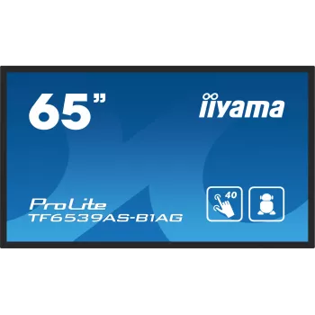 Digital signage flat panel iiyama TF6539AS-B1AG 64.5 inch Touchscreen LED 3840 x 2160