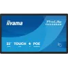 iiyama TW3226AS-B3P Signage Display Kiosk design 80 cm (31.5 inch) LED Wi-Fi 430 cd/m² Full HD Black Touchscreen Built-in processor Android 24/7