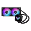 All-in-one liquid cooler ASUS TUF GAMING LC III 240 ARGB — 240 mm radiator, 2 x 120 mm ARGB fans, Socket AM5 support, Black