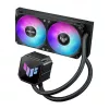 All-in-one liquid cooler ASUS TUF GAMING LC III 240 ARGB — 240 mm radiator, 2 x 120 mm ARGB fans, Socket AM5 support, Black