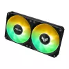 All-in-one liquid cooler ASUS TUF GAMING LC III 240 ARGB — 240 mm radiator, 2 x 120 mm ARGB fans, Socket AM5 support, Black