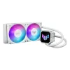 All-in-one liquid cooler ASUS TUF GAMING LC III 240 ARGB WHT – 240 mm radiator, 2x 120 mm fans, PWM, white