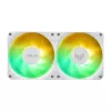 All-in-one liquid cooler ASUS TUF GAMING LC III 240 ARGB WHT – 240 mm radiator, 2x 120 mm fans, PWM, white