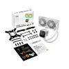 All-in-one liquid cooler ASUS TUF GAMING LC III 240 ARGB WHT – 240 mm radiator, 2x 120 mm fans, PWM, white