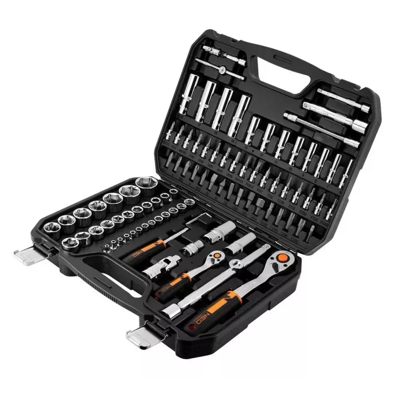 Socket set NEO Tools 10-062, 1/2 inch drive, 10 pieces