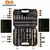 Socket set NEO Tools 10-062, 1/2 inch drive, 10 pieces