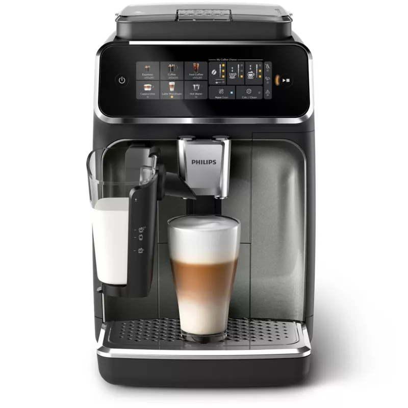 Espresso machine Philips EP3349/70 — fully automatic, 15 bar, 275 g bean container, ceramic grinder, milk tank