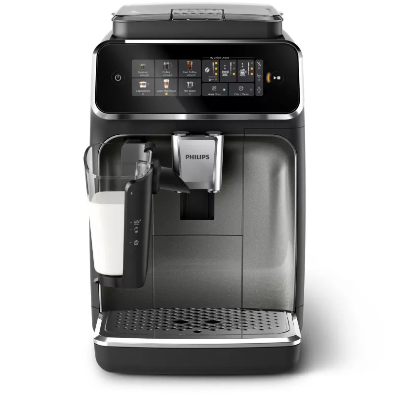 Espresso machine Philips EP3349/70 — fully automatic, 15 bar, 275 g bean container, ceramic grinder, milk tank