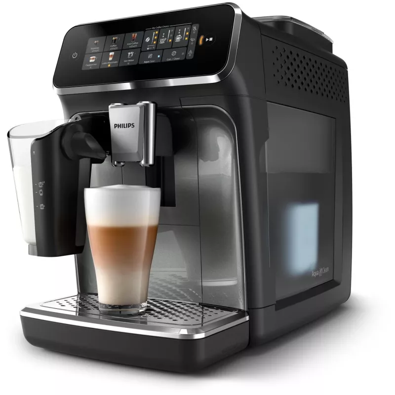 Espresso machine Philips EP3349/70 — fully automatic, 15 bar, 275 g bean container, ceramic grinder, milk tank