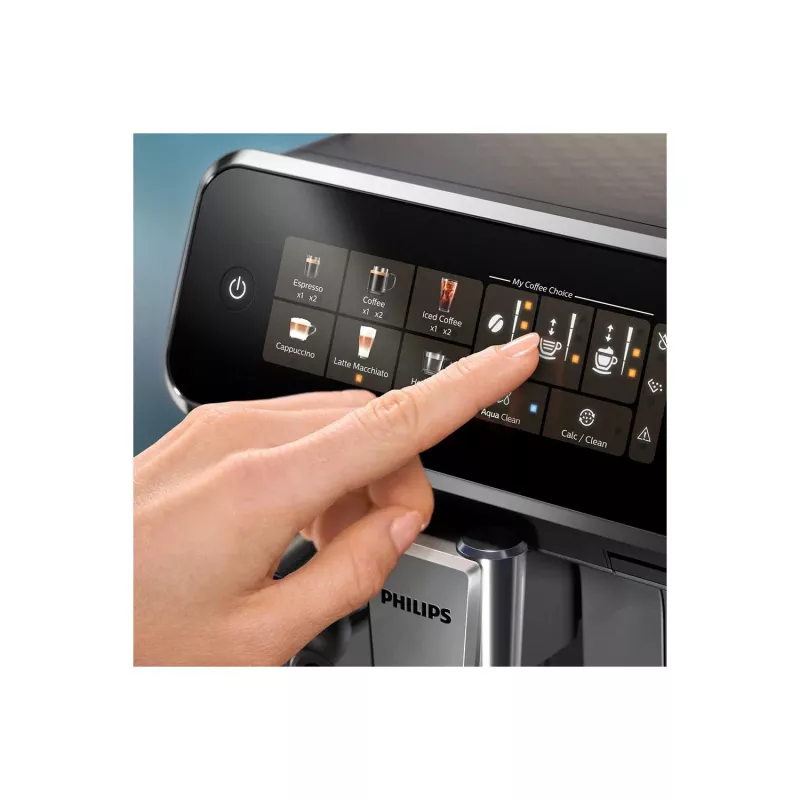 Espresso machine Philips EP3349/70 — fully automatic, 15 bar, 275 g bean container, ceramic grinder, milk tank