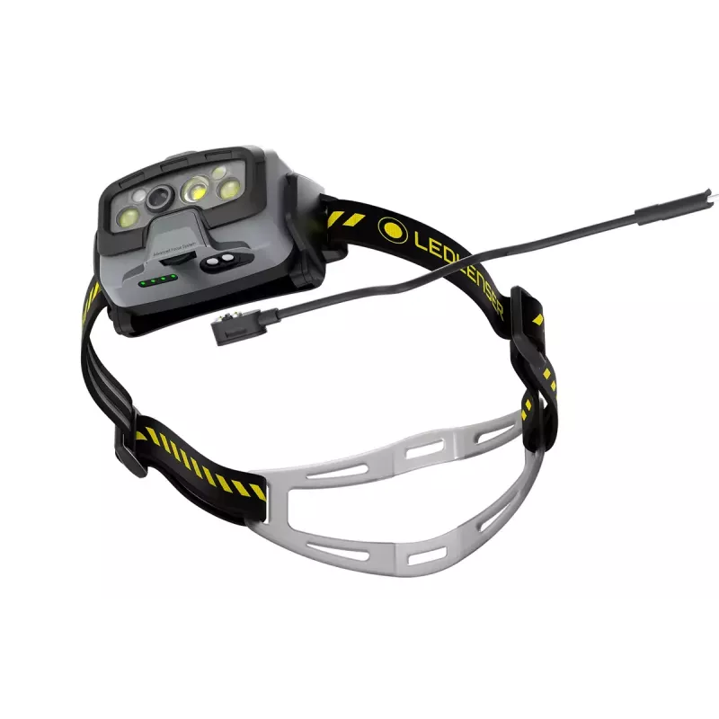 Headband flashlight Ledlenser HF8R Work Black LED IP68 20 lm