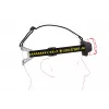 Headband flashlight Ledlenser HF8R Work Black LED IP68 20 lm