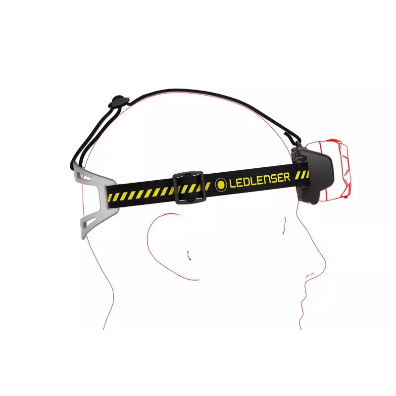 Headband flashlight Ledlenser HF8R Work Black LED IP68 20 lm