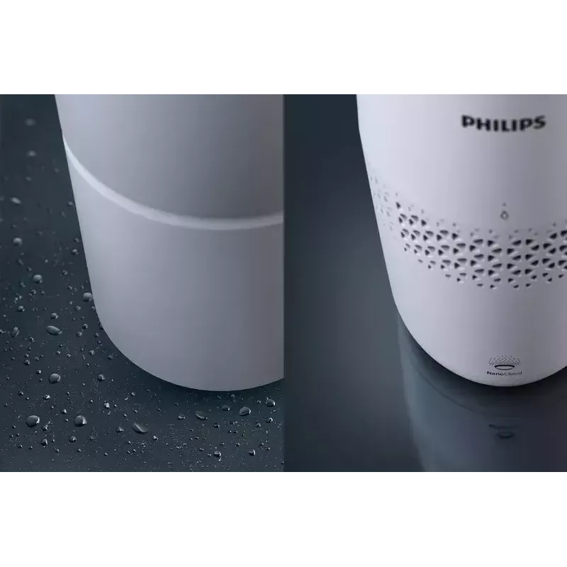 Humidifier Philips HU2510/10 2000 series — 2 L tank, up to 31 m², evaporation, 190 ml/h