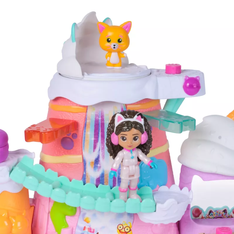 Playset Spin Master Gabby's Dollhouse: The Movie – Gabby's Sweet Treat Mountain, 12-piece set with figures and accessories, ages 3+