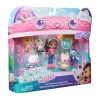Gabby's Dollhouse DREAMWORKS The Movie, Cat-venture Crew Pack, 11-Piece Toy Figure Set with Accessories, Kids Toys for Girls & Boys Ages 3 and Up