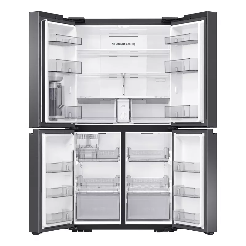 Samsung RF59C701EB1 side-by-side refrigerator Freestanding 649 L Black