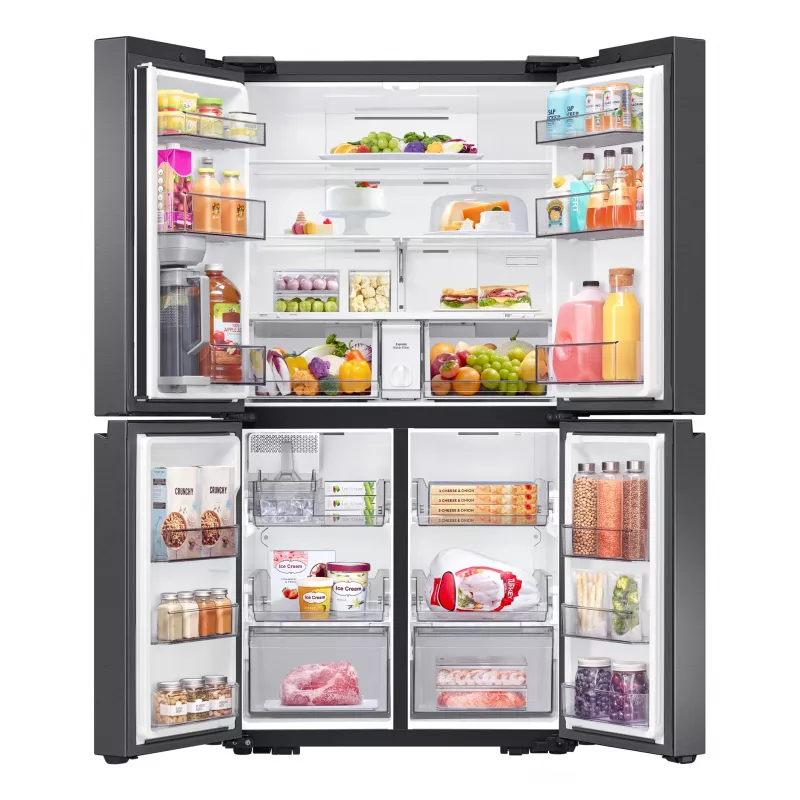 Samsung RF59C701EB1 side-by-side refrigerator Freestanding 649 L Black